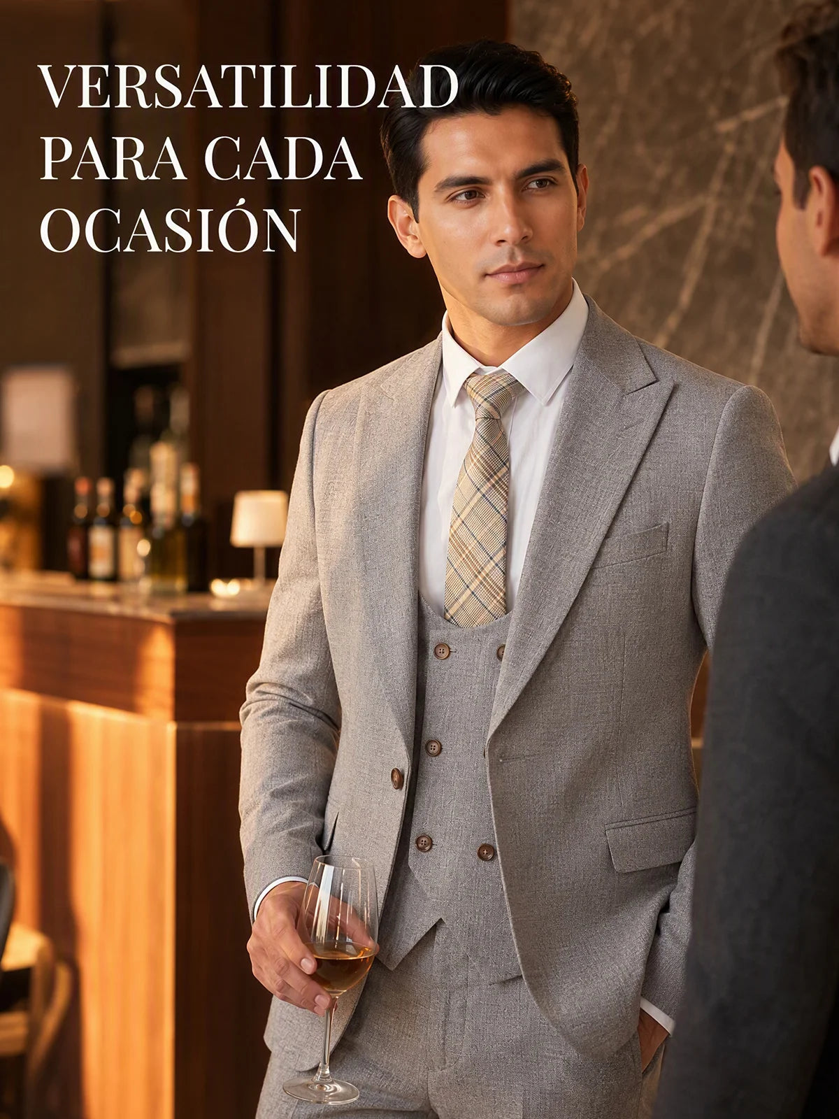 Men's Slim-Fit Suit Set — product view