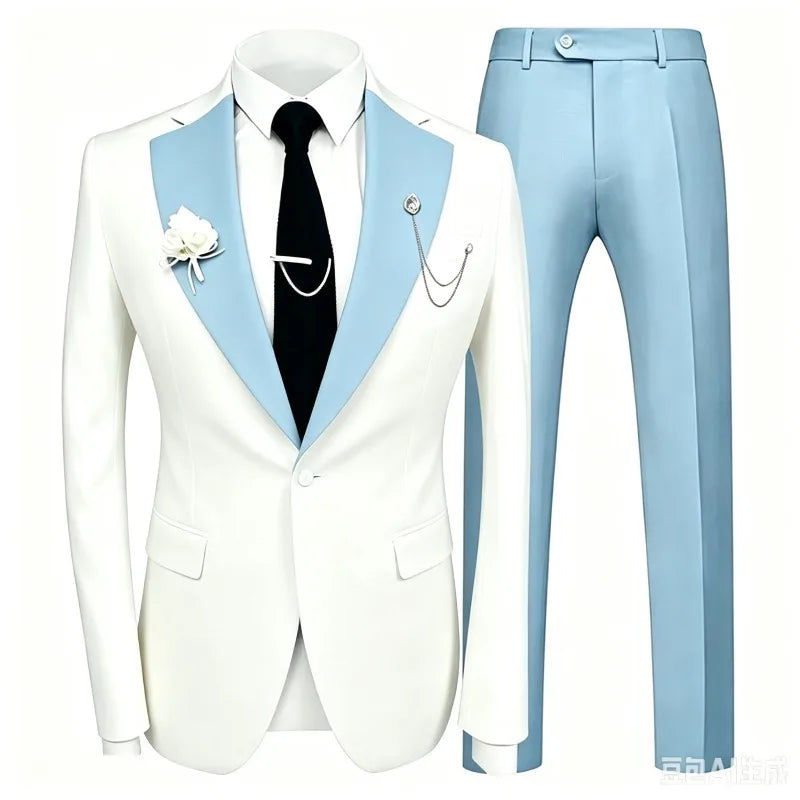 Men's Three-Piece Business & Occasion Suit