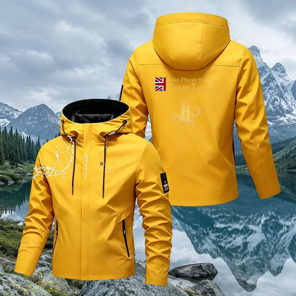 Men's Hooded Zip-Up Jacket