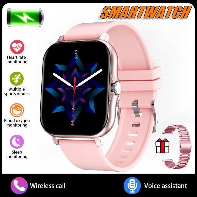 Outdoor 1.83-Inch Calling Smartwatch with Sleep Features