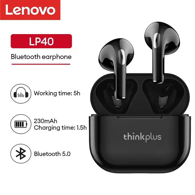 Touch-Control Stereo Wireless Earbuds