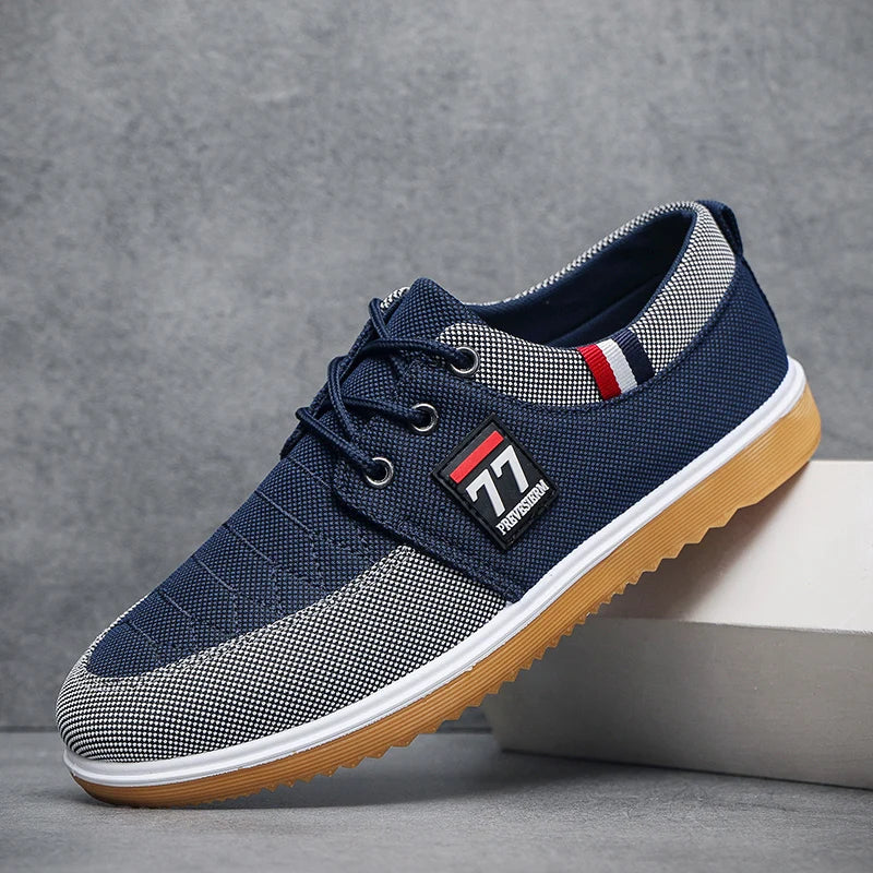 Baskets en toile pour homme