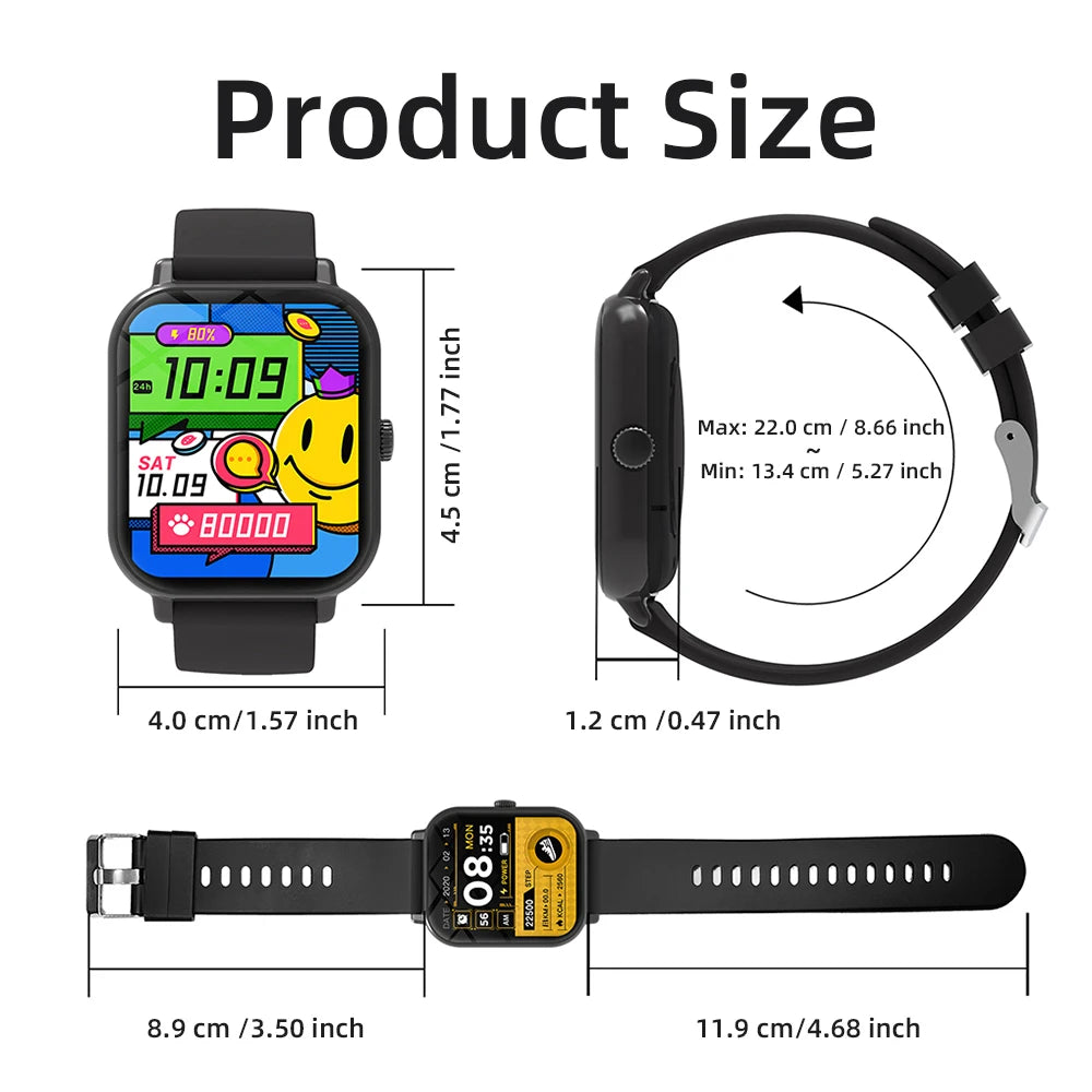 1.83-Inch Calling Smartwatch
