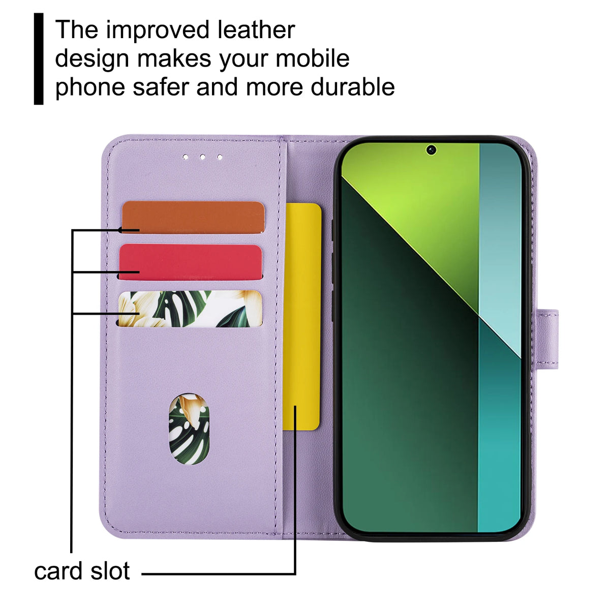 Classic Flip Wallet Phone Case for Redmi Note 11S 4G, Redmi Note 11 4G, Redmi Note 11 Pro 5G, Redmi Note 11 Pro 4G, Redmi Note 9 Pro, Redmi Note 10S, Redmi Note 10 5G, Redmi Note 10 4G, Redmi Note 8 Pro, Redmi Note 8 & More Models