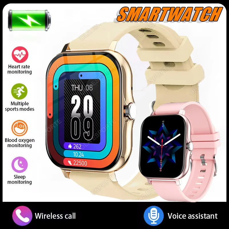 Outdoor 1.83-Inch Calling Smartwatch with Sleep Features