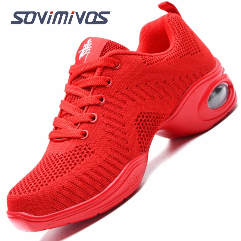 Lace-Up Dance Sneakers for Jazz and Hip-Hop — product view