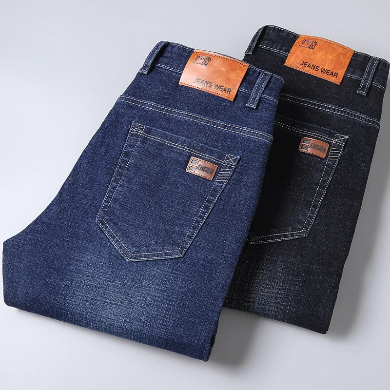 Men's Regular Fit Stretch Denim Jeans — product view