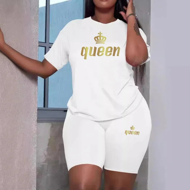 Women's Top & Shorts Set