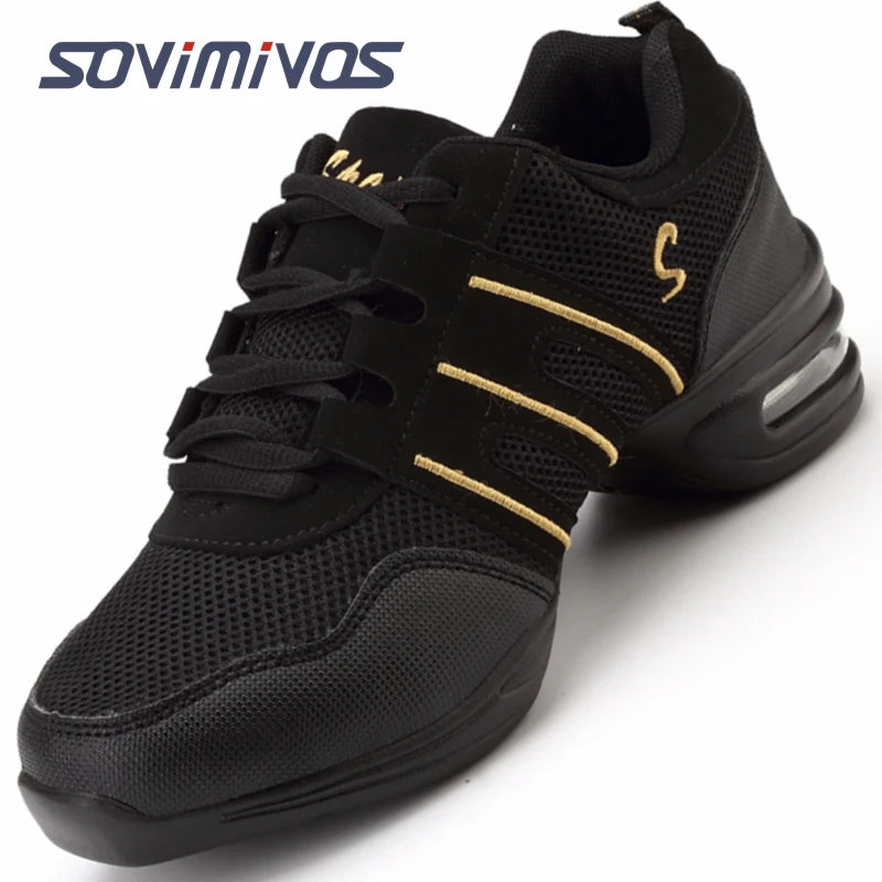 Lace-Up Dance Sneakers for Jazz and Hip-Hop — product view