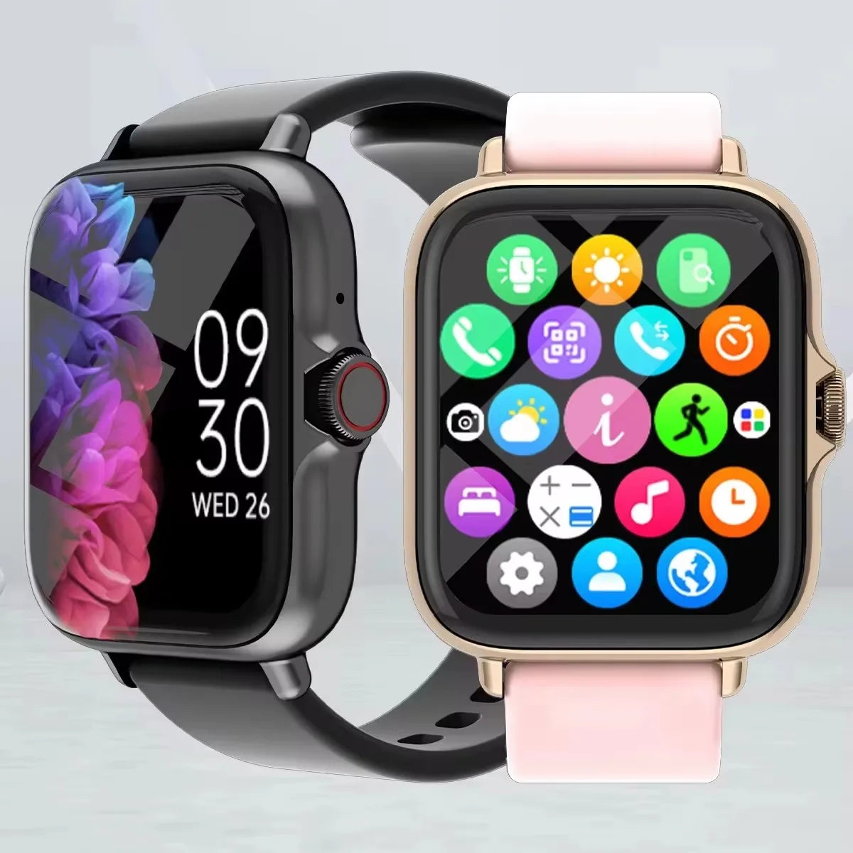 1.83-Inch Calling Smartwatch with Sleep Features
