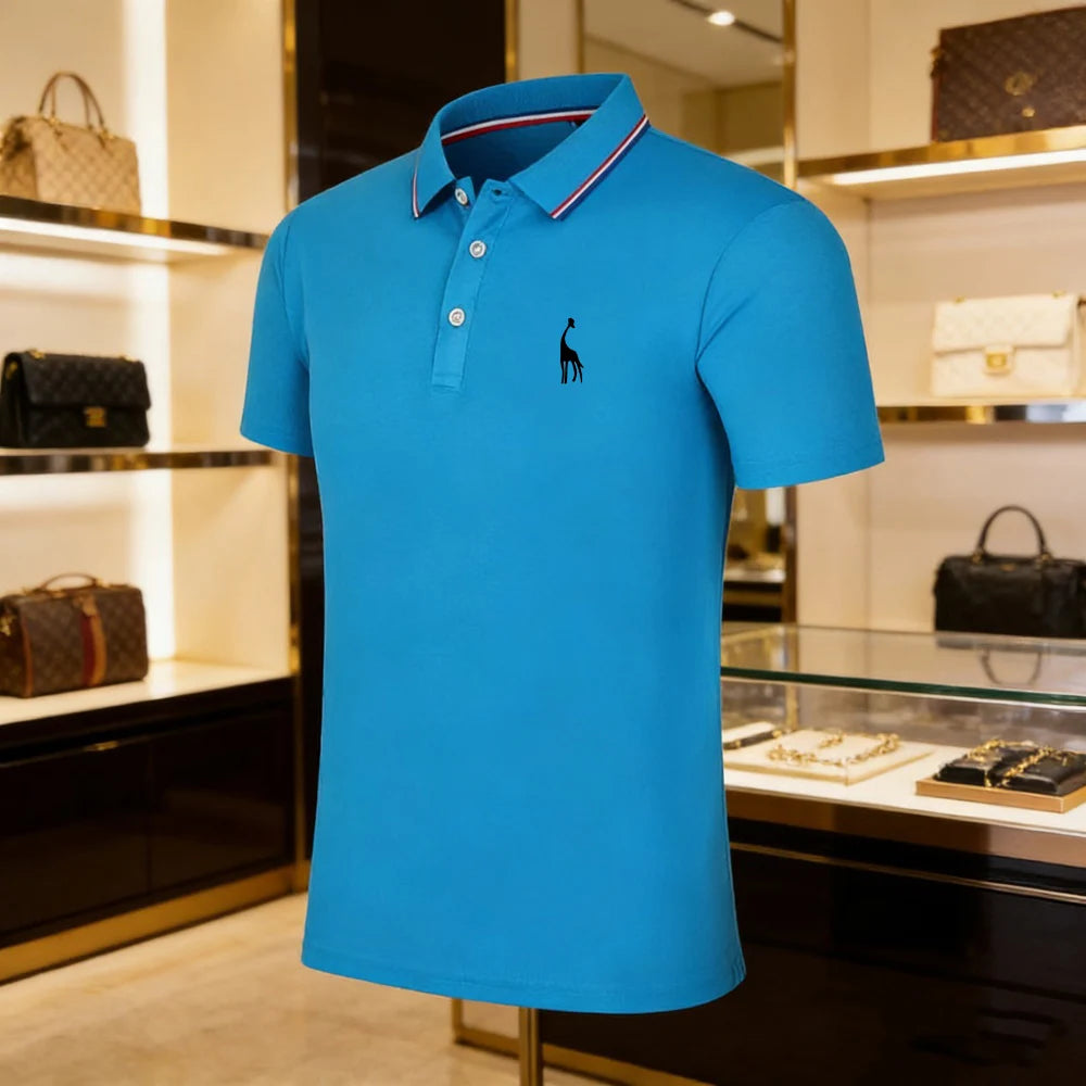 Men's Long-Sleeve Polo Shirt