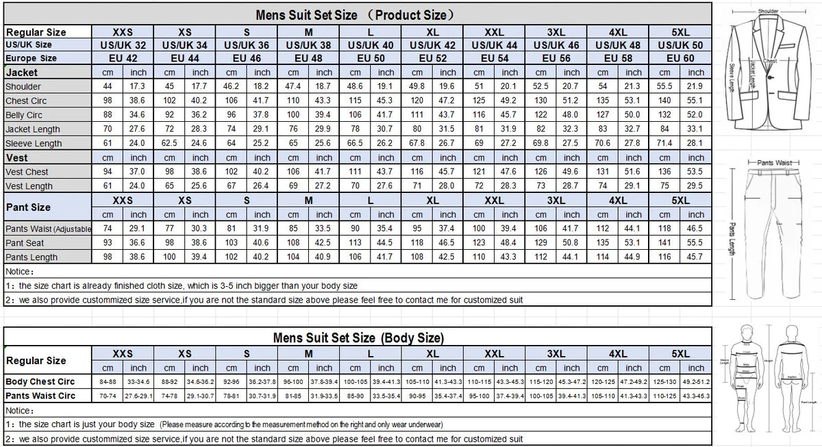 Men's Linen Slim-Fit Suit Set — product view