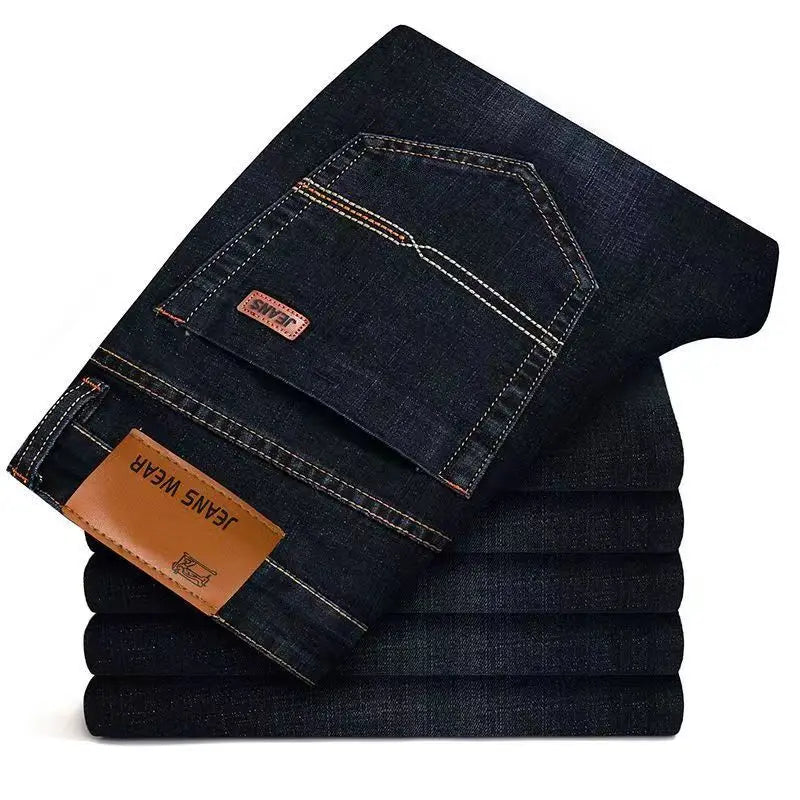 Men's Slim Fit Stretch Denim Jeans - Lightweight — product view