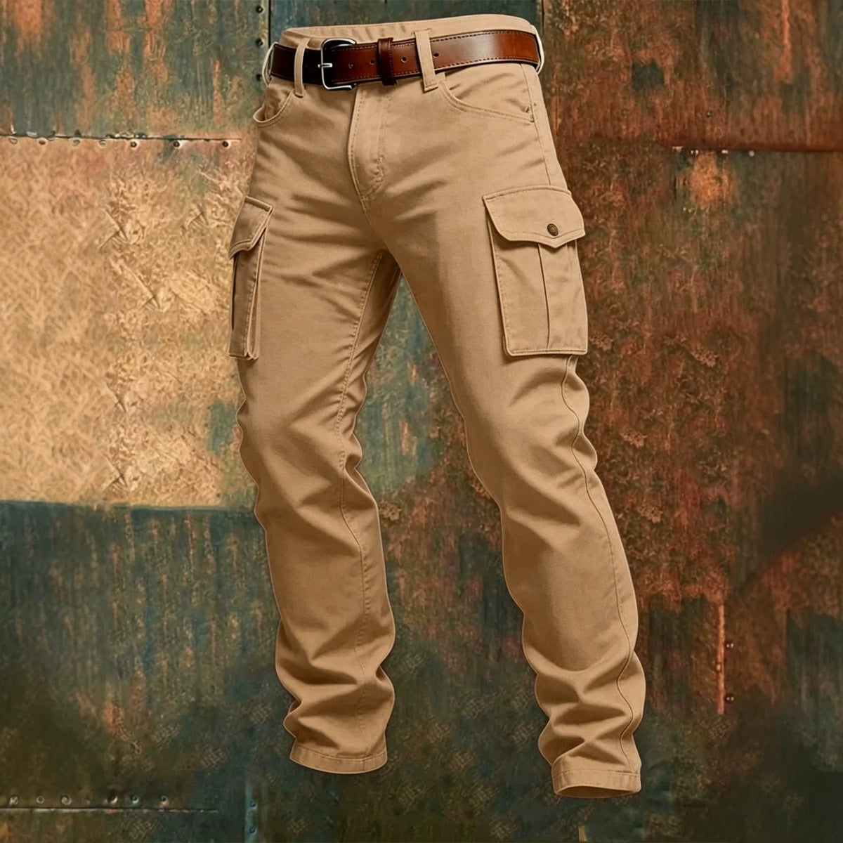 Men's Tactical Cargo Pants - Multi-Pocket Wear-Resistant for Work & Outdoor Wear — product view