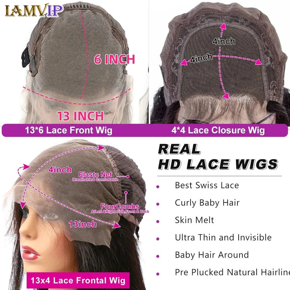 Body Wave Lace Wig — product view