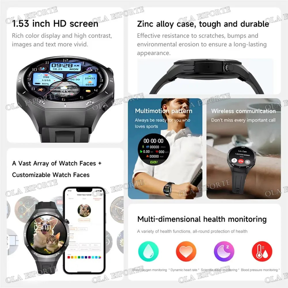 1.53-Inch Calling Smartwatch