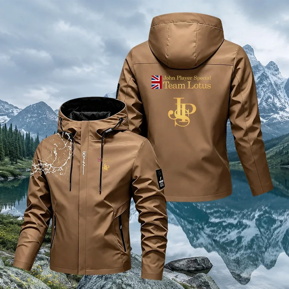Men's Hooded Zip-Up Jacket