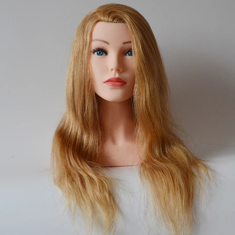 Blonde Human Hair Wig — product view