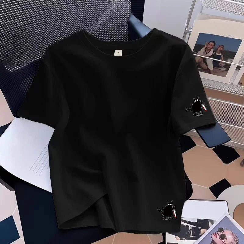 Women's Graphic Print Short-Sleeve Casual T-Shirt