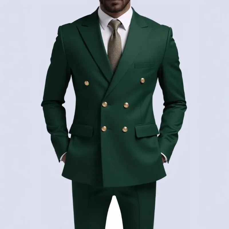 Men's Double-Breasted Occasion Suit