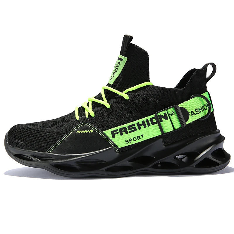 Unisex Thick-Sole Mesh Sneakers