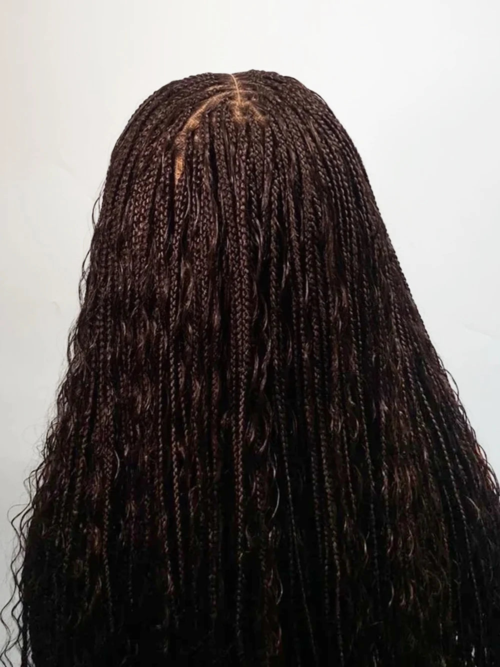Boho Ombre Honey Blonde Full Lace Wig HD Lace Braided Twist Wig Updo - OSASCO
