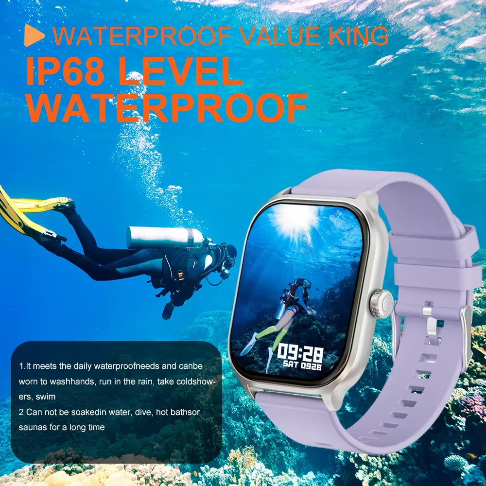 2.01-Inch Calling Smartwatch