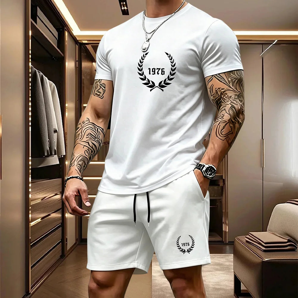 Men's Top & Shorts Set