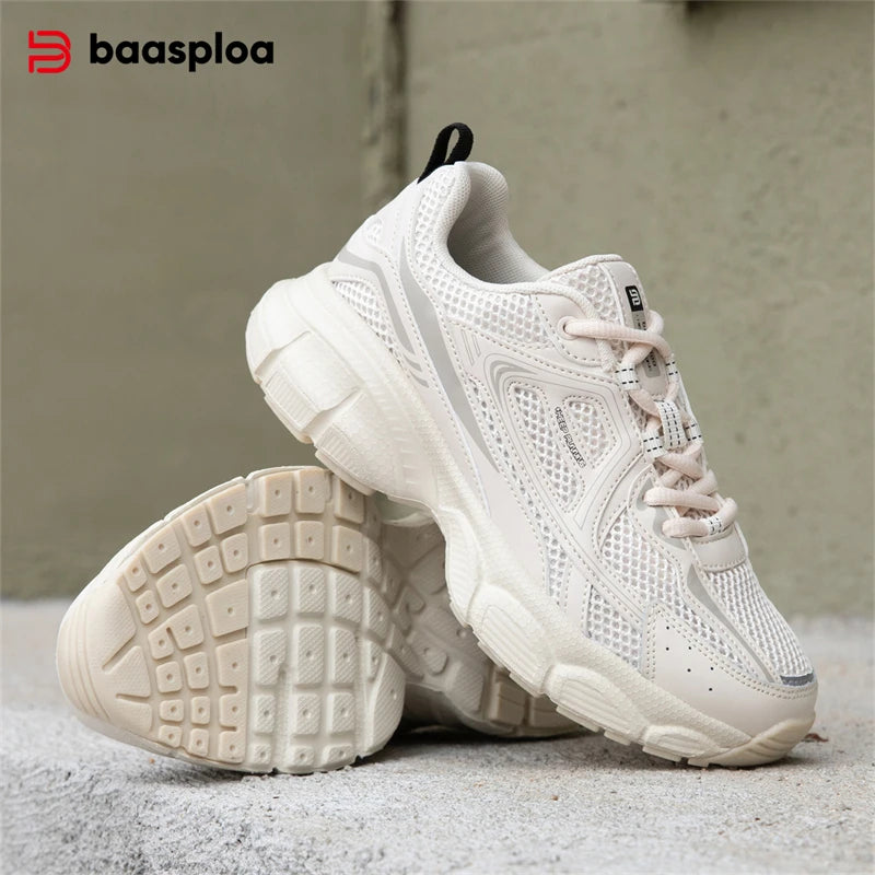 Women's Lightweight Mesh Jogging Sneakers — product view