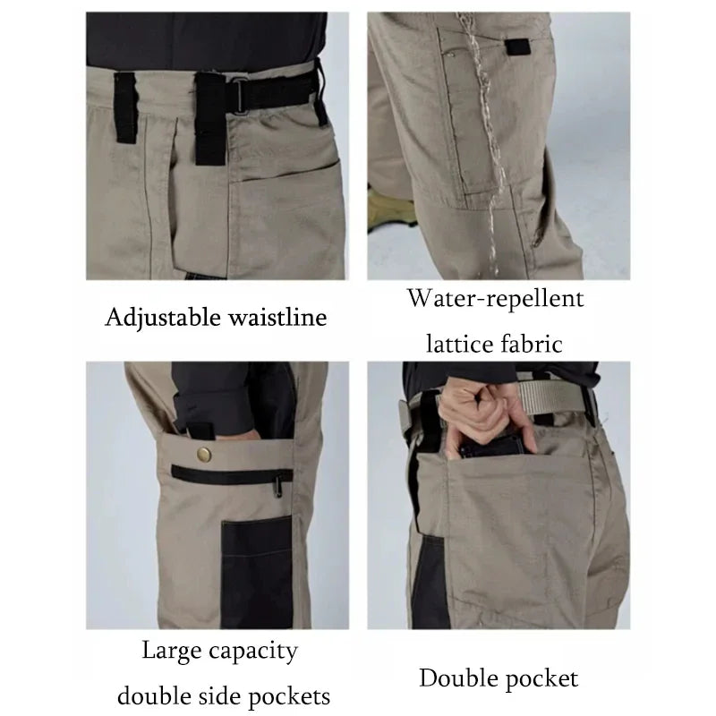 Men's Cargo Pants - Multi-Pocket Wear-Resistant — product view