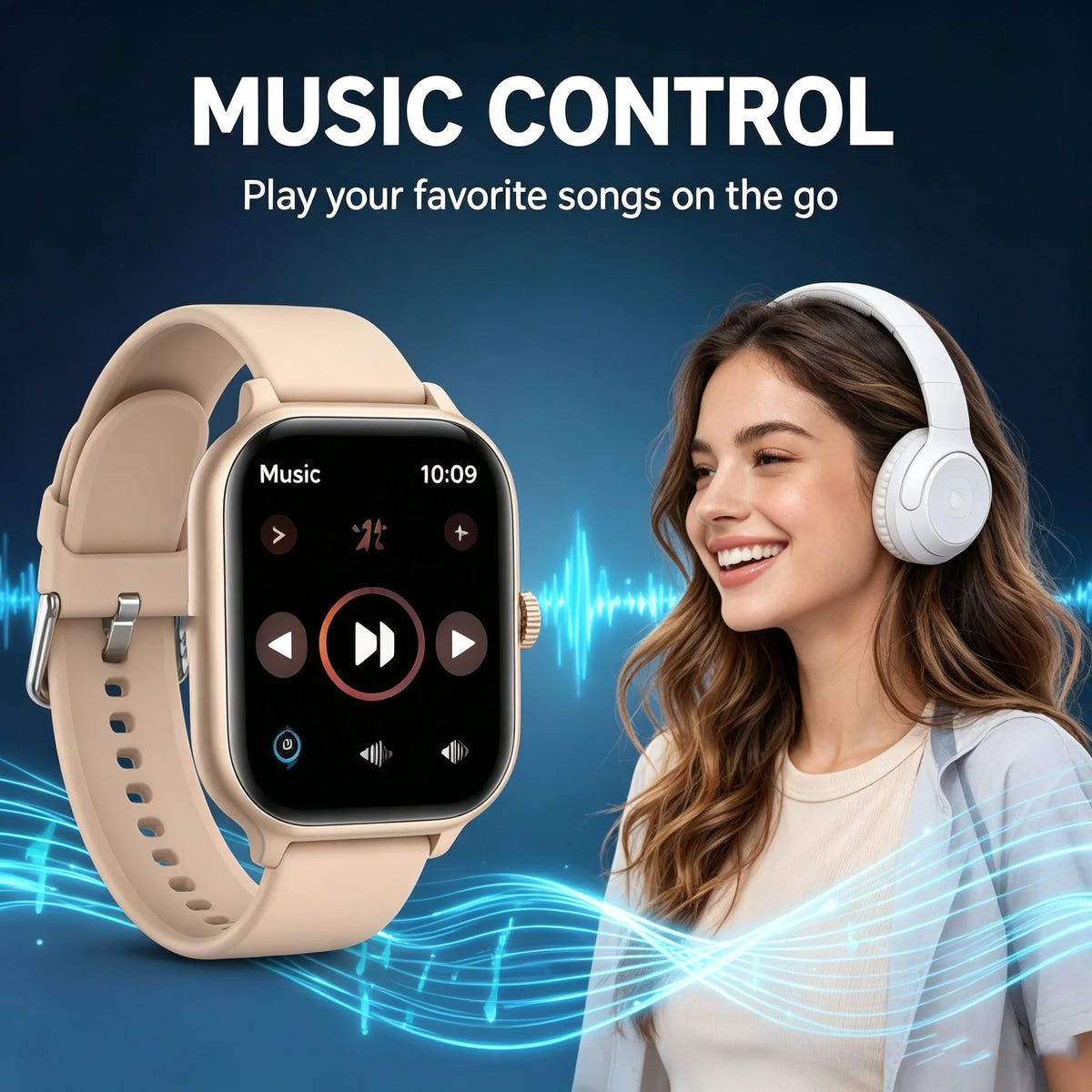 2.01-Inch Everyday Smartwatch with Custom Dial