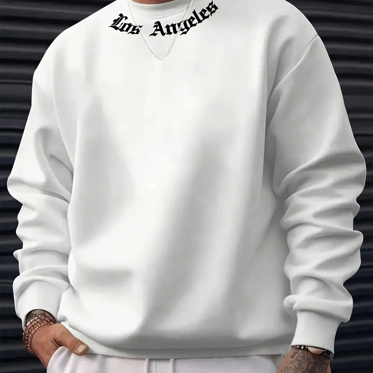 Men's Graphic Print Casual Hoodie