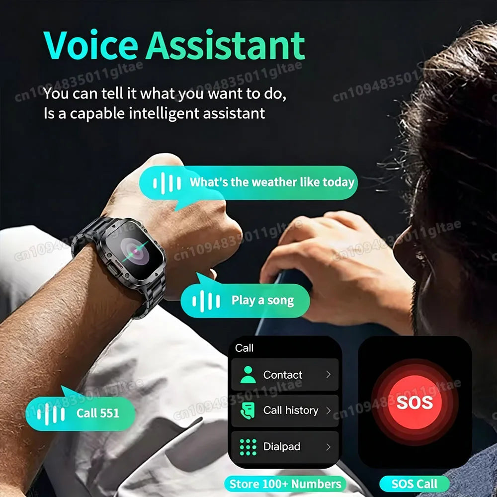 Outdoor 1.83-Inch Calling Smartwatch