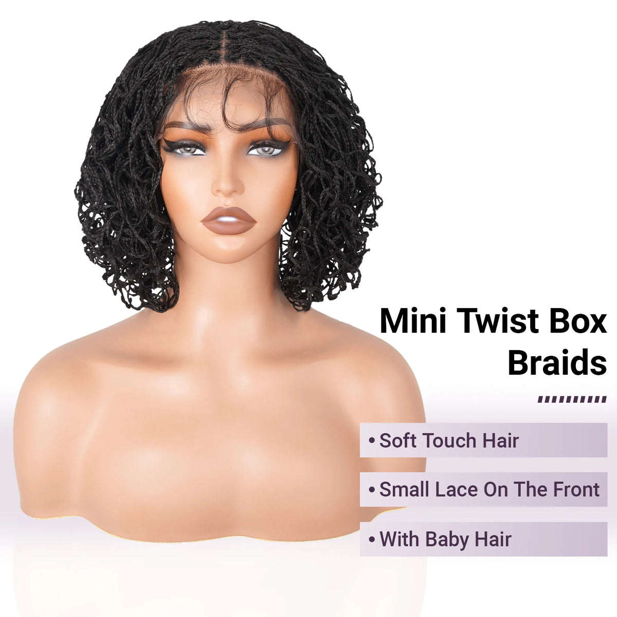 Women's Curly Synthetic Glueless Wig — product view