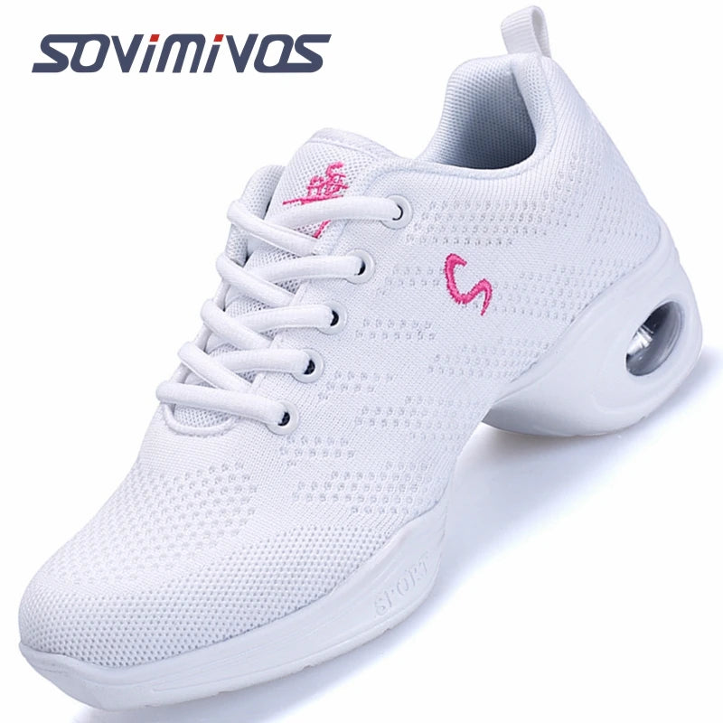 Lace-Up Dance Sneakers for Jazz and Hip-Hop — product view