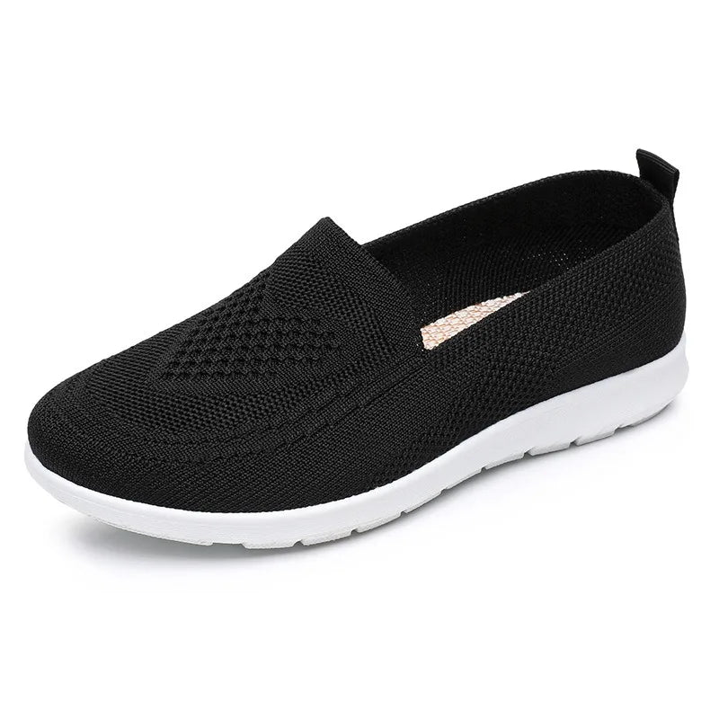 Women's Flat Air-Mesh Walking Shoes — product view
