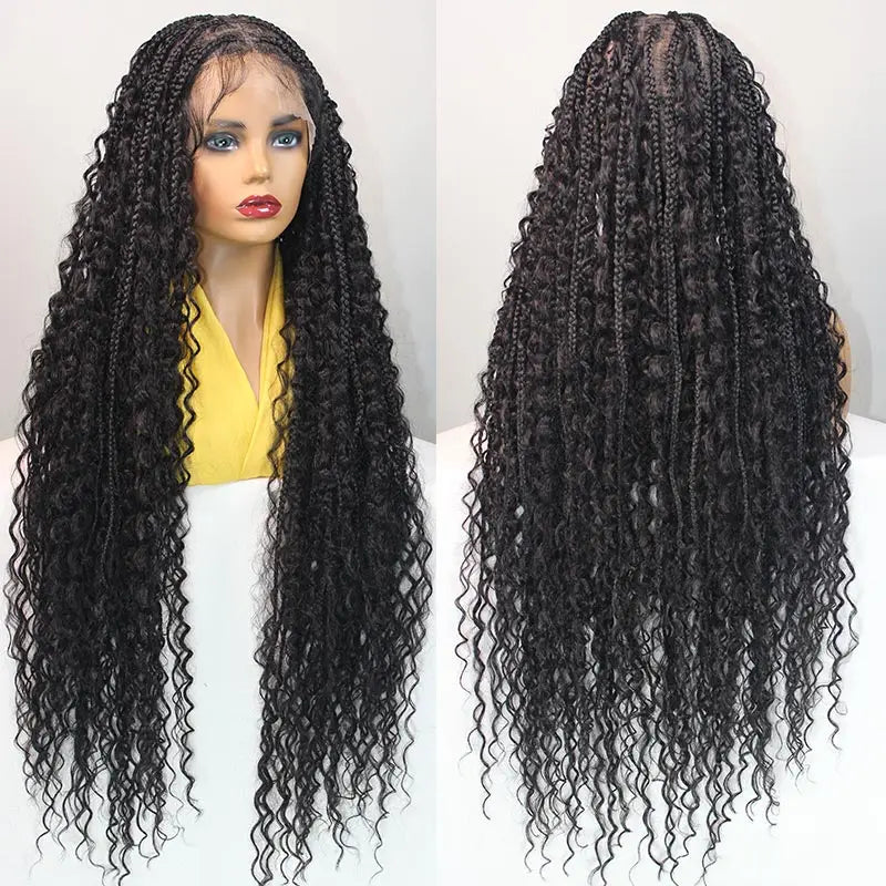 Women's Braided Glueless Wig — product view