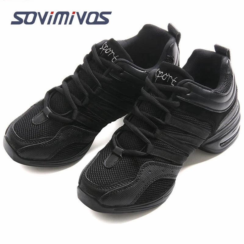 Lace-Up Dance Sneakers for Jazz and Hip-Hop — product view