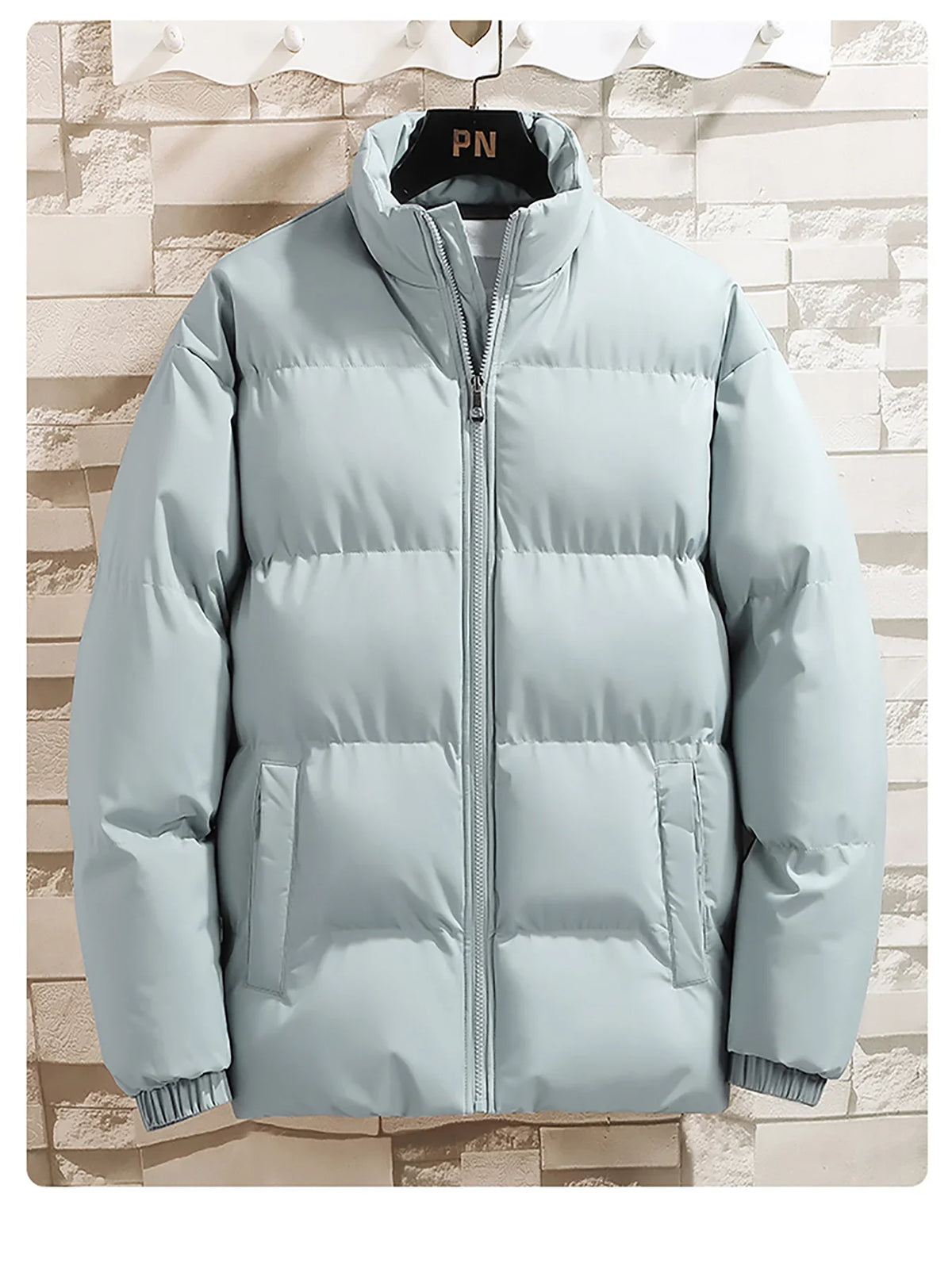 Men's Hooded Zip-Up Jacket