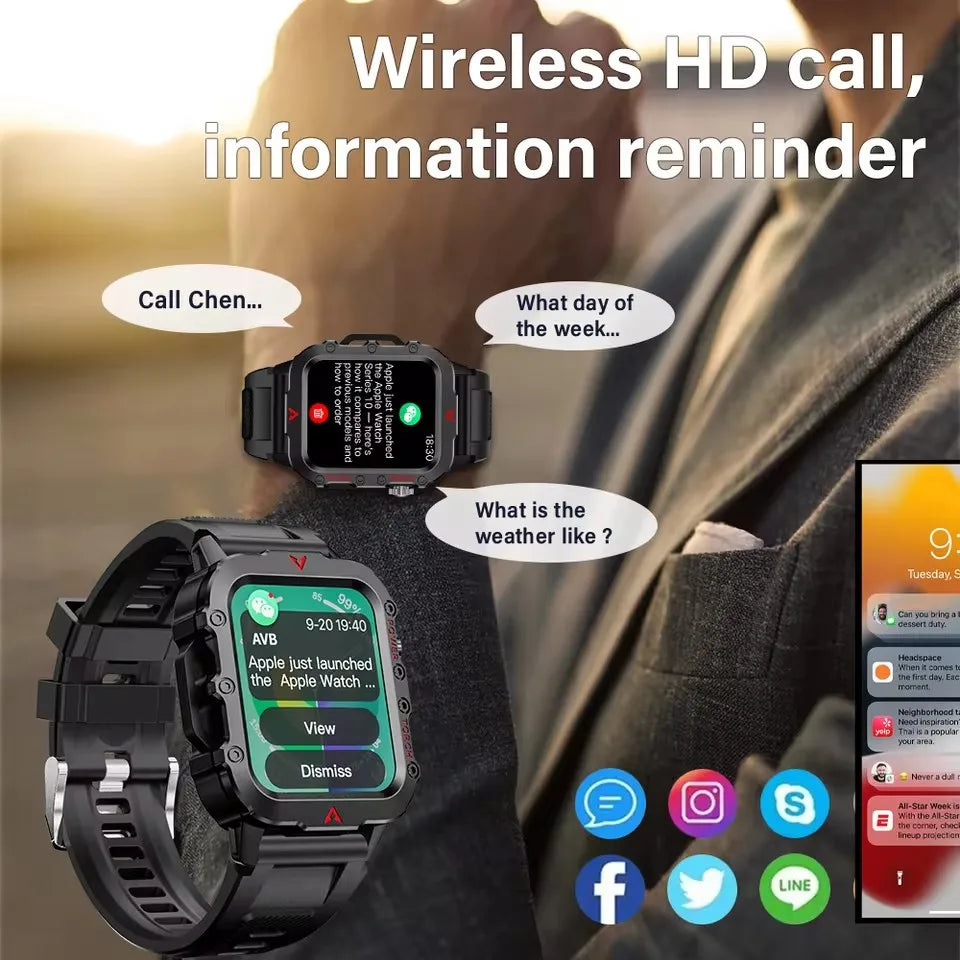 Outdoor 1.44-Inch Smartwatch