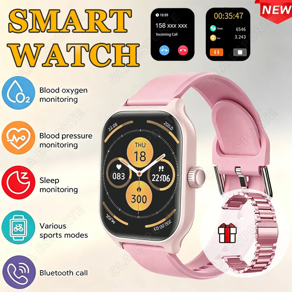 2.01-Inch Everyday Smartwatch with Custom Dial