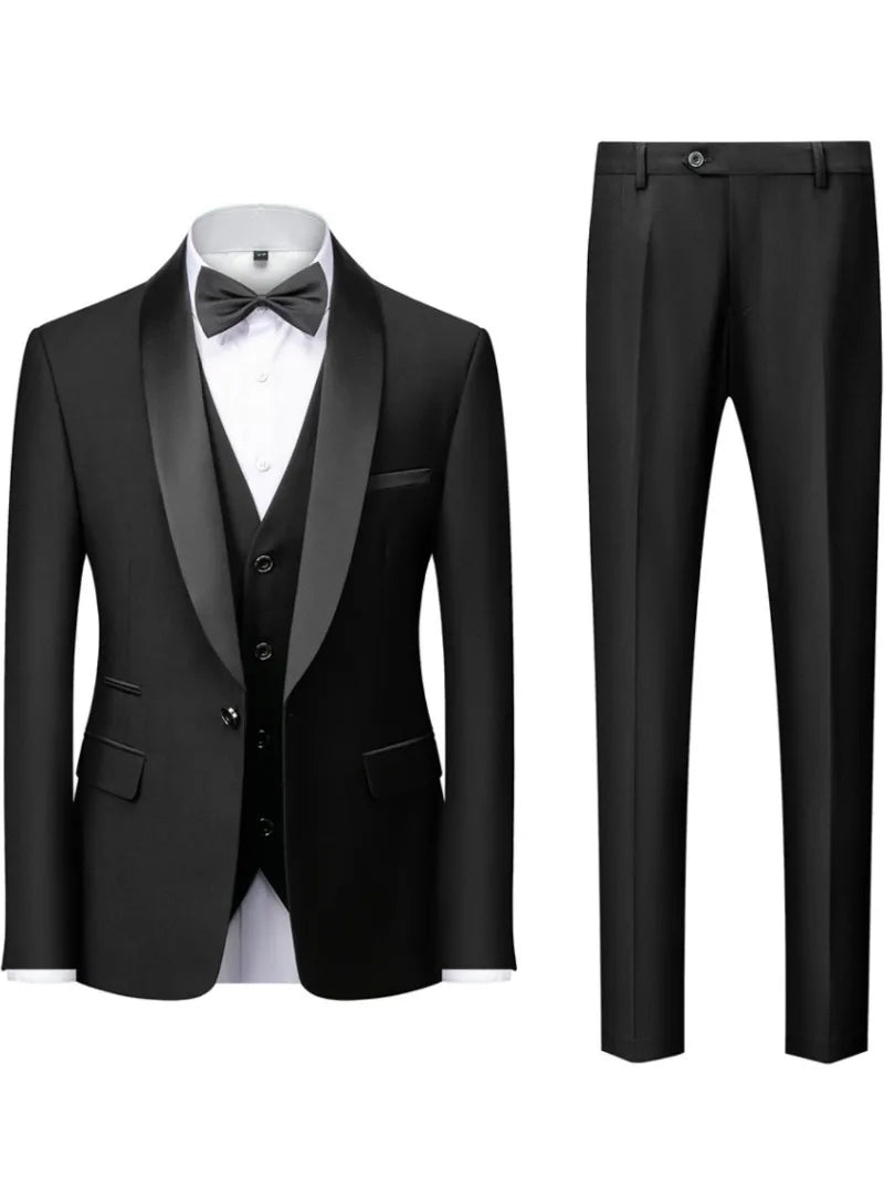 Men's Slim Fit Formal Suit & Blazer Options