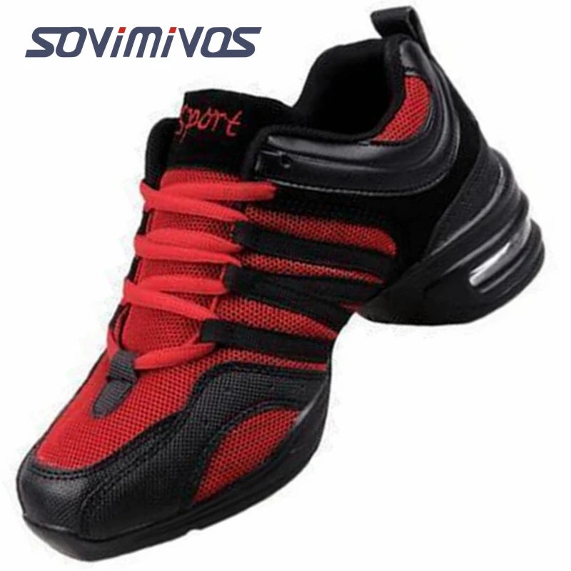 Lace-Up Dance Sneakers for Jazz and Hip-Hop — product view