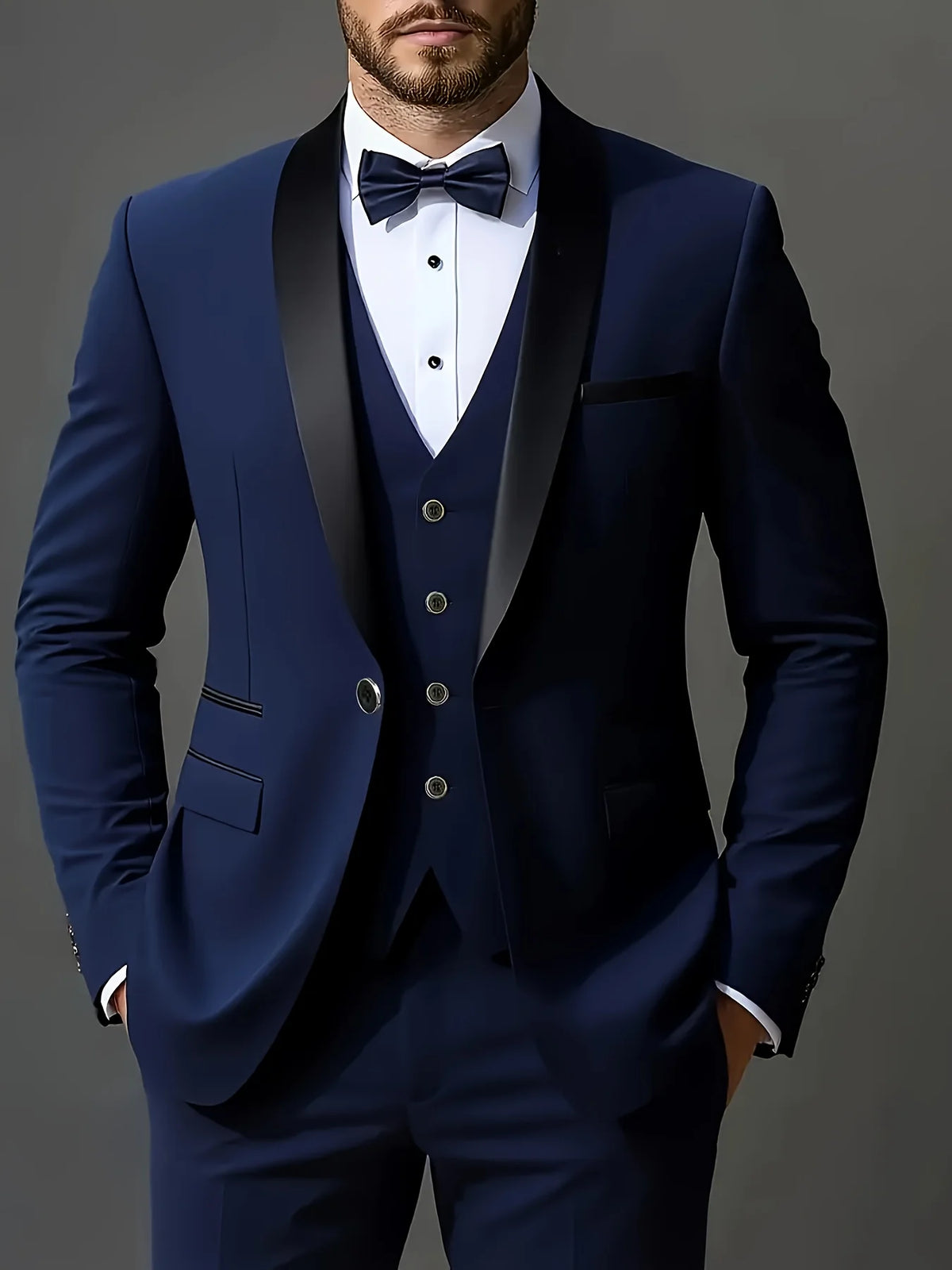 Men's 3-Piece Suit Set — product view