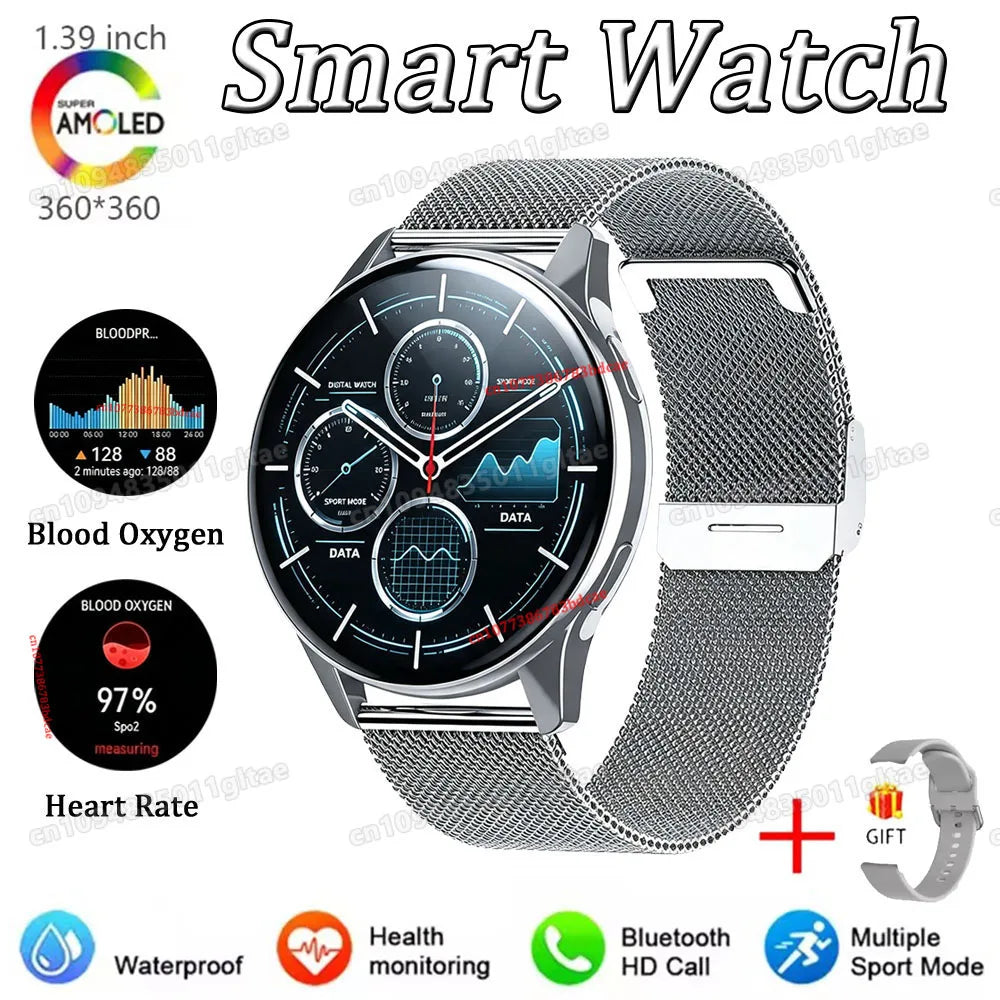1.73-Inch Calling Smartwatch with Music Control