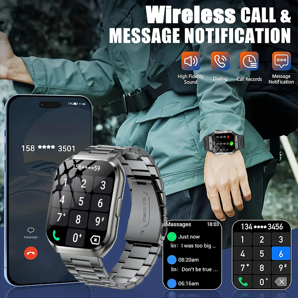 Outdoor 1.83-Inch Calling Smartwatch