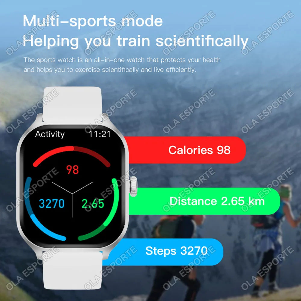 2.01-Inch Calling Smartwatch
