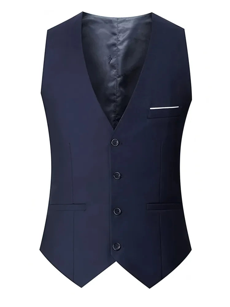 Men's Slim Fit Formal Waistcoat