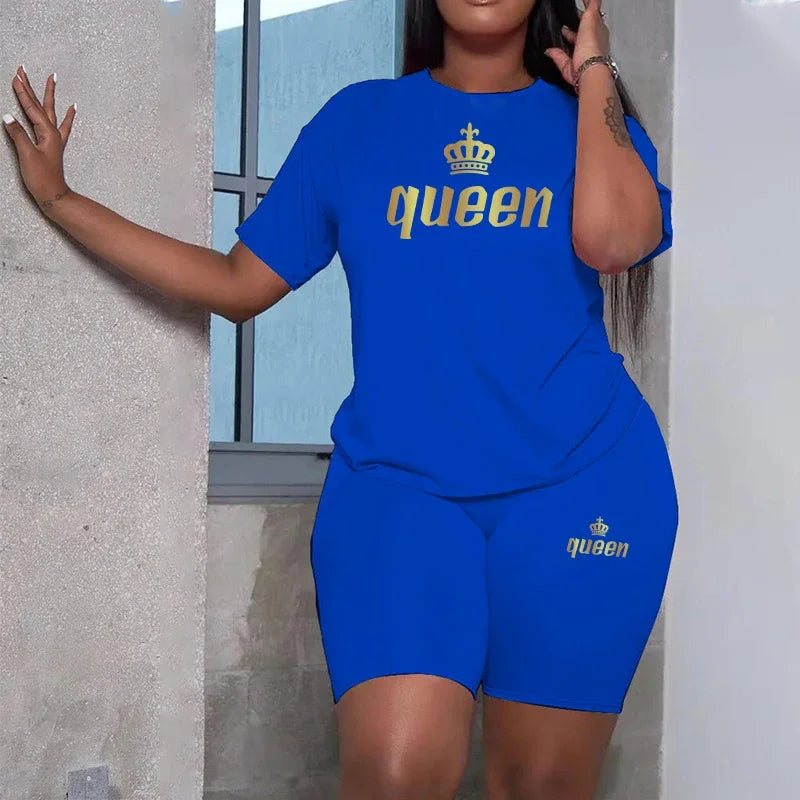 Women's Top & Shorts Set