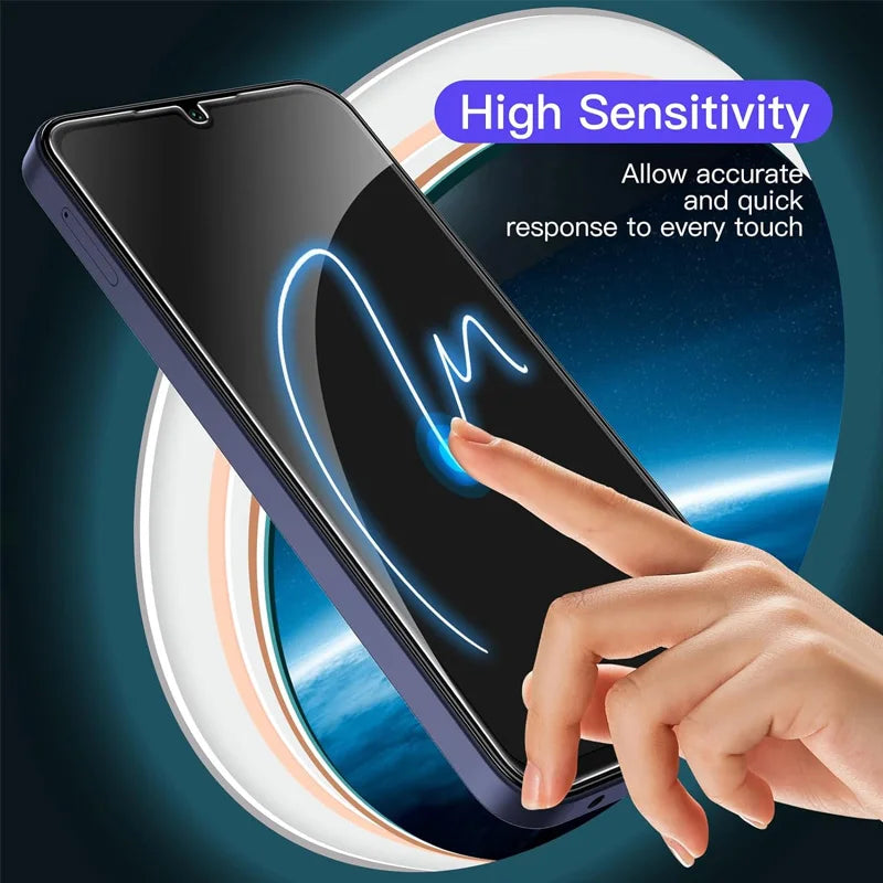 9H Tempered Glass Screen Protector for Samsung Galaxy A35, A25, A34, A51, A52s, A52, A17, A24, A54, A55, A14, A16, A15, A56, A36, A57, A37